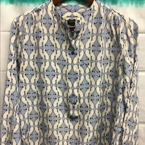 J.Crew top with Siamese cats